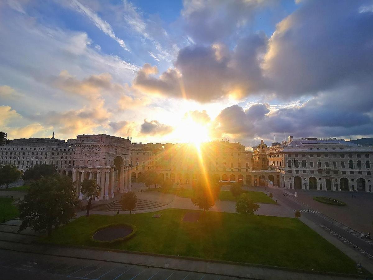 B&B Piazza Della Vittoria Генуа Екстериор снимка