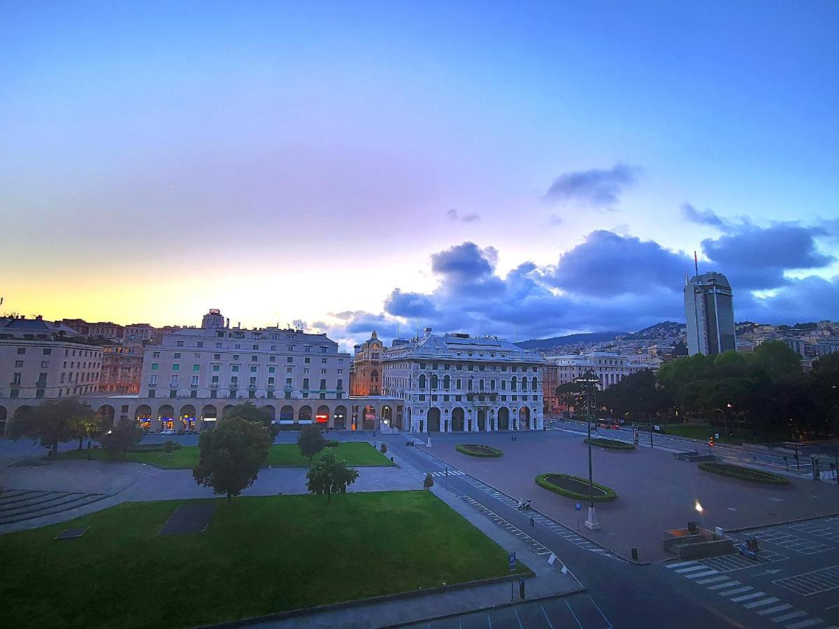 B&B Piazza Della Vittoria Генуа Екстериор снимка