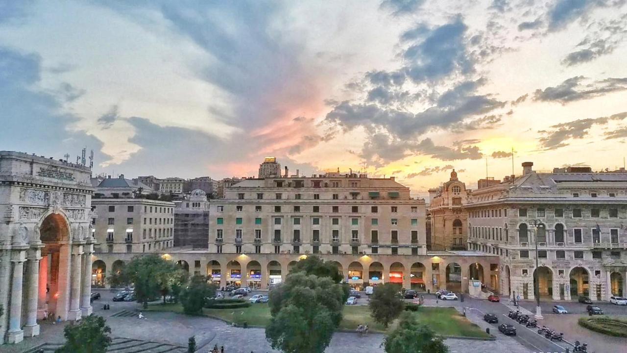 B&B Piazza Della Vittoria Генуа Екстериор снимка